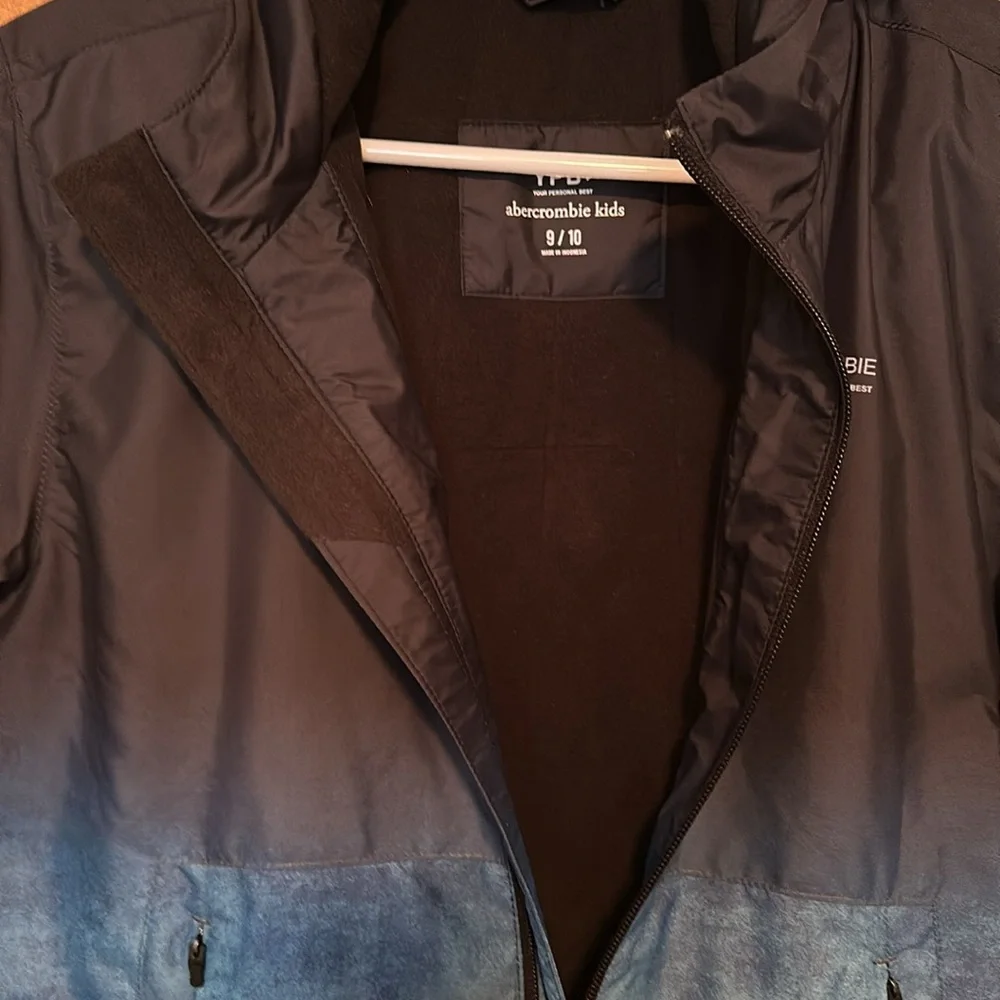 abercrombie kids fleece lined windbreaker - Picture 3 of 4